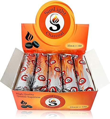 Sunlight Charcoal Tablets for Quick Light Incense