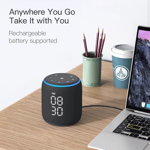REACHER Sound Machine Alarm Clock for Kids