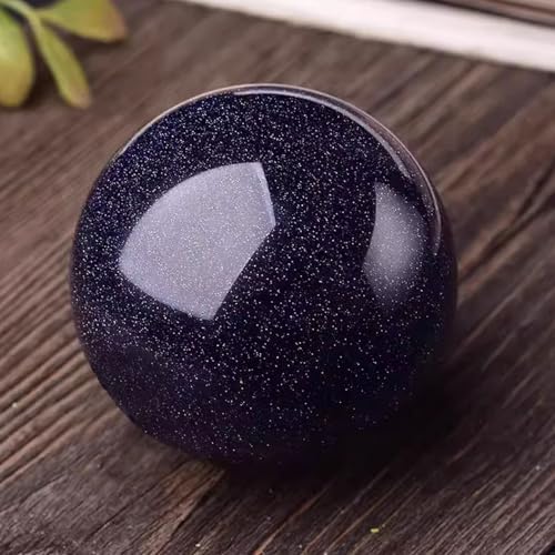5PCS Blue Goldstone Healing Crystals 25mm