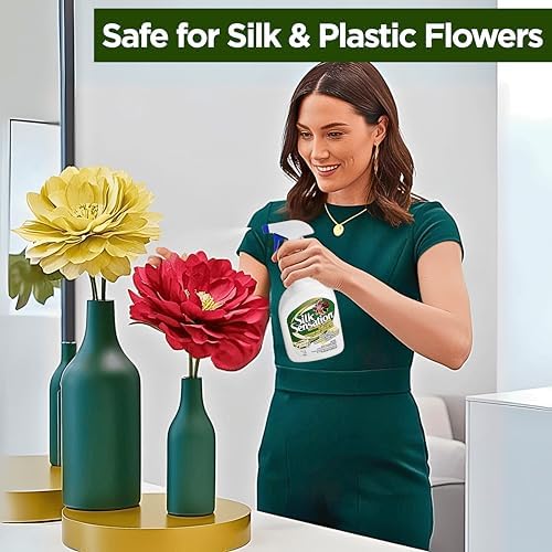 Goodscious Sparkle Plenty Silk Sensation Artificial Plant Cleaner Spray No Wipe 32oz