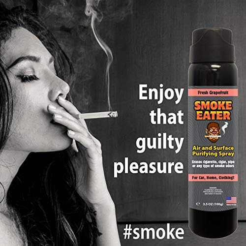 Smoke Eater - Eliminates Smoke Odor Without Washing
