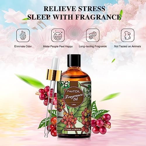 PHATOIL 338 FLOZ Coffee Fragrance Oil 100ml