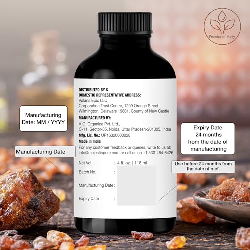 Majestic Pure Frankincense Essential Oil 4 Fl Oz