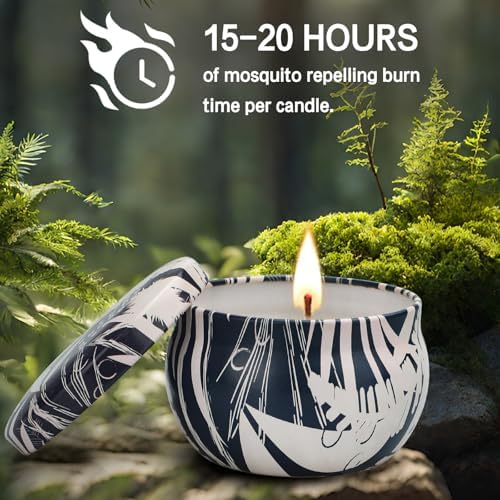 16 Pack Citronella Candles Outdoor