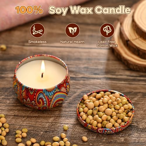 Scented Candles Gift Set 12 Pack Aromatherapy