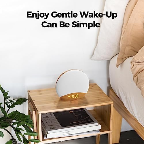 HOUSBAY Sunrise Alarm Clock with White Noise 1