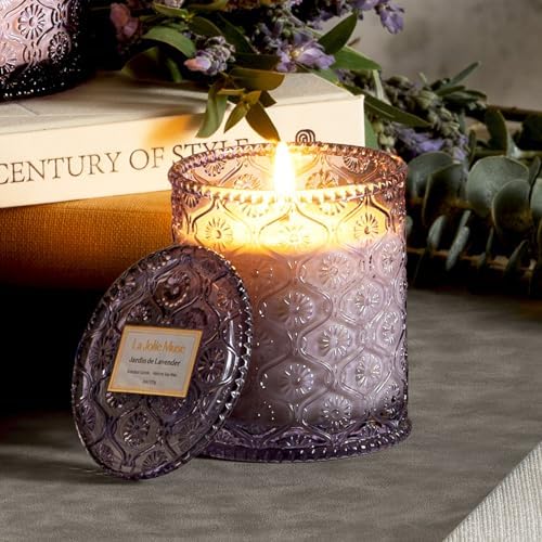 LA JOLIE MUSE Lavender Lilac Scented Candle
