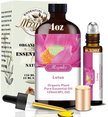 Lotus Essential Oil 433oz - 100 Pure Natural Fragrance