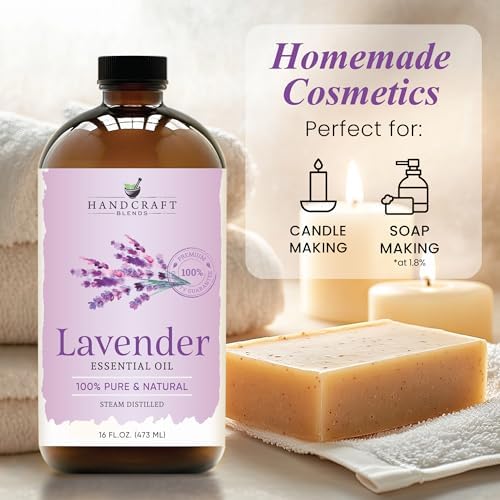 Handcraft Blends Lavender Essential Oil - 16 Fl Oz
