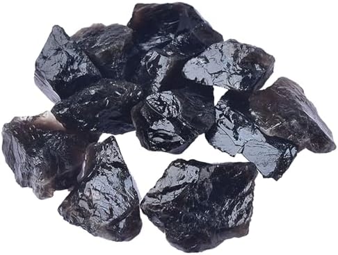 22 lb Bulk Smoky Quartz Rough Stones for Tumbling and Healing