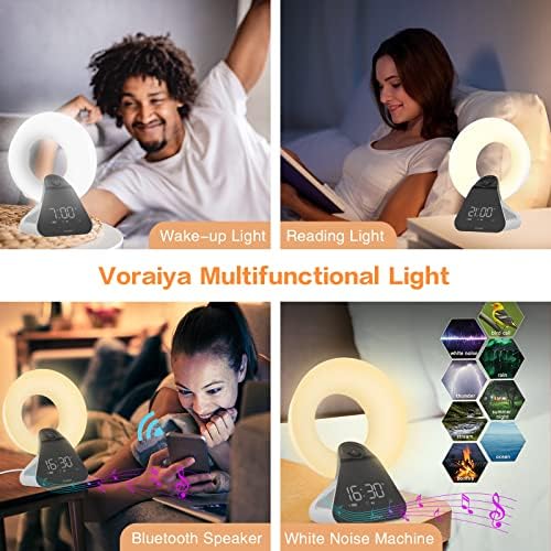 Voraiya Light Therapy Lamp with Speaker and Timer