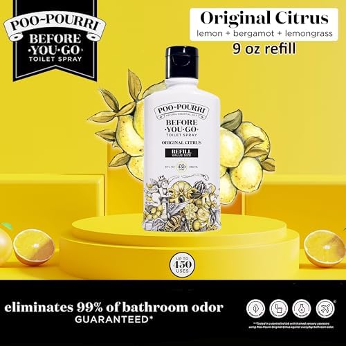 Poo-Pourri Before-You-Go Toilet Spray Refill 9 Fl Oz