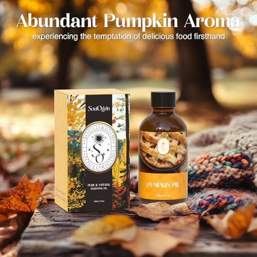 Autumn Pumpkin Pie Essential Oil 120ml for Aromatherapy