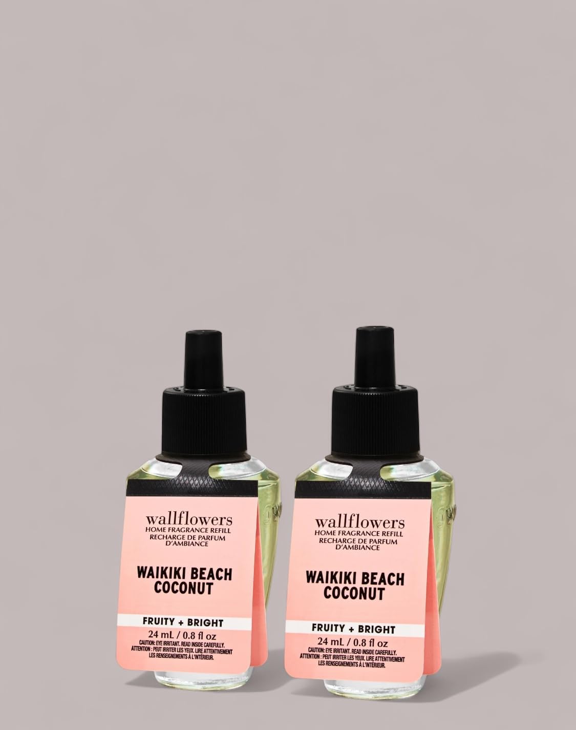 Wallflowers Waikiki Beach Coconut Refill 08 Fl Oz 2 Pack