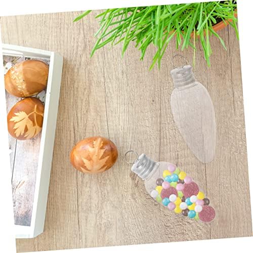 12pcs Bulb Shape Candy Containers for Parties and Weddings