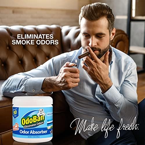 OdoBan Solid Odor Eliminator 6-Pack with Fresh Linen Scent