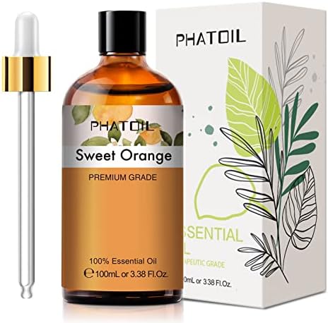 Sweet Orange 338 Fl Oz Essential Oil for Diffusers and DIY Projects