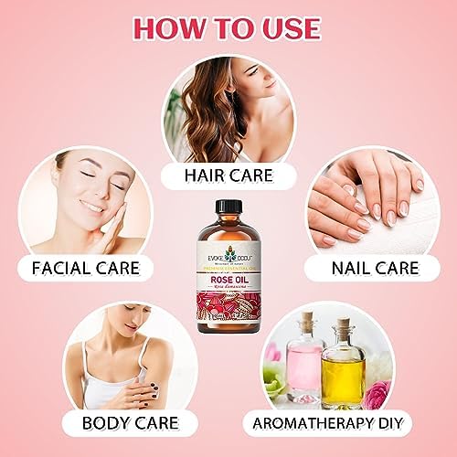 EVOKE OCCU Rose Essential Oil 4 Fl Oz