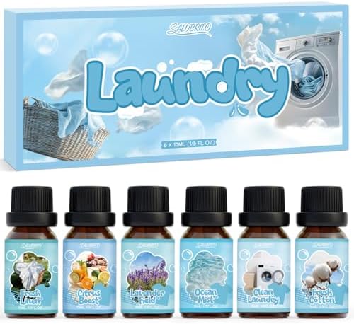 SALUBRITO Premium Essential Oil Set for Diffuser Soap Candle Making Scents