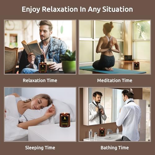 DL DREAMY DEWLA Scented Candles 4 Pack Set