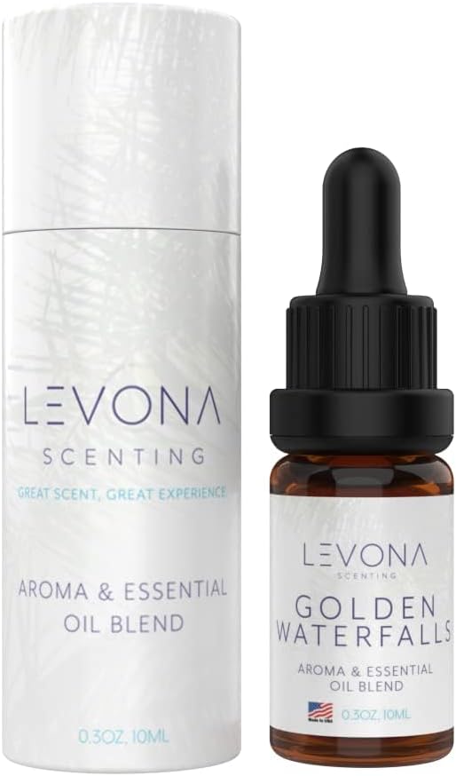 Levona Scent Pure Essential Oils for Diffusers - Golden Waterfalls
