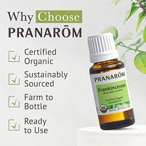 Pranarom Organic Frankincense Essential Oil 15ml