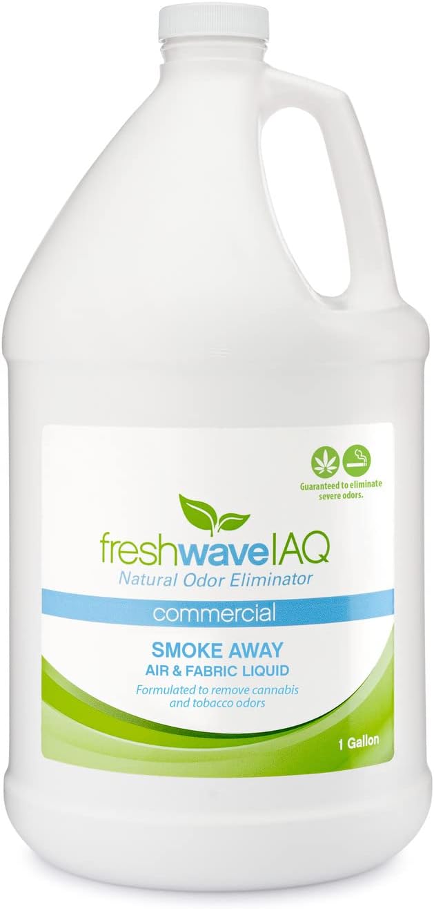 Fresh Wave IAQ Smoke Away Air Fabric Liquid 128 Fl Oz
