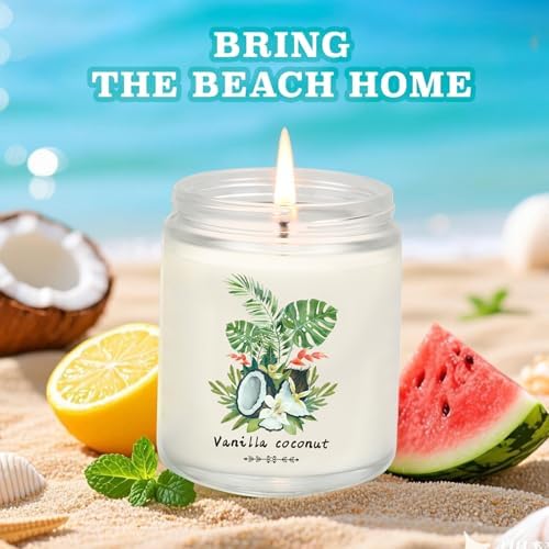 Summer Scented Candles Gift Set - 6 Pack