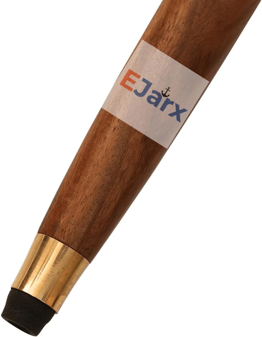 Ejarx Brass Lion Head Walking Stick 36 Inches