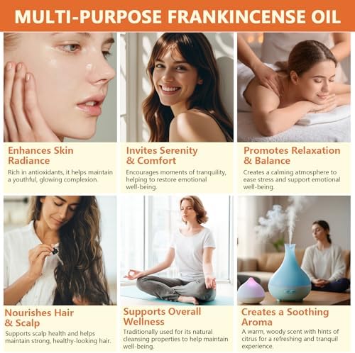 Frankincense Essential Oil 100 Pure Natural 202 FlOz