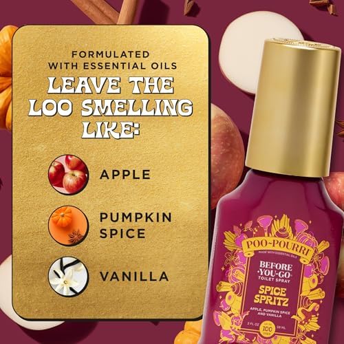 Poo-Pourri Spice Spritz 2oz Toilet Spray