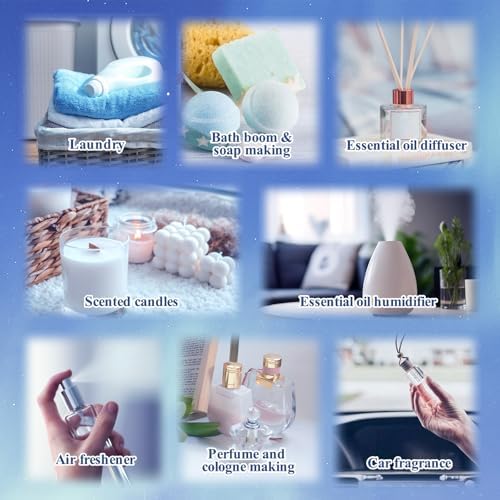 Ethlauff Essential Oil Set 6x10ml for Diffusers