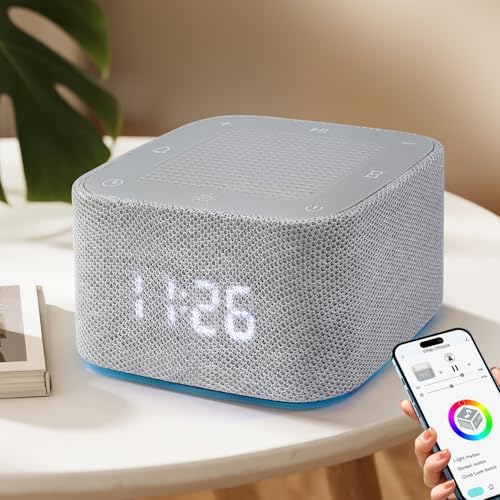 White Noise Sound Machine with 32 Sounds and Night Light