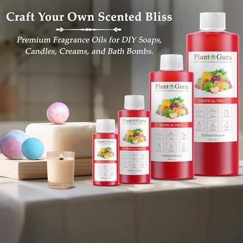 Tropical Fruit Fragrance Oil 4 Fl Oz for DIY Crafts