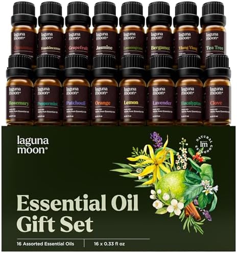 Lagunamoon Essential Oils Set 16 Pieces