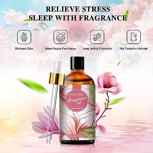 PHATOIL 338FLOZ Japanese Magnolia Essential Oil 100ml