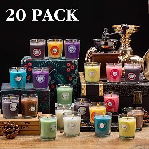 20 Pack Soy Wax Aromatherapy Candles