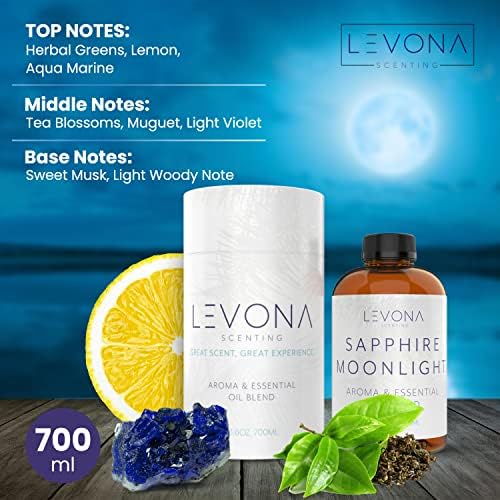 LEVONA Scent Pure Essential Oil for Diffusers 700ml Sapphire-Moonlight