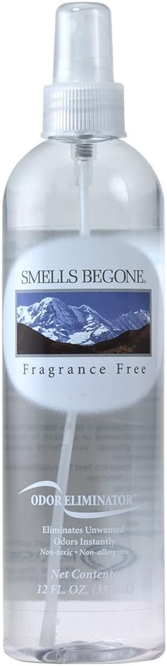 Smells Gone Air Freshener Spray 12 Ounce Fragrance Free