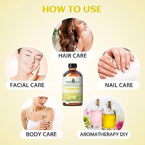 Evoke Occu Lemon Essential Oil 4 Fl Oz