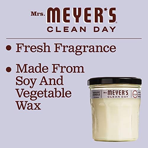 Mrs Meyers Clean Day Lavender Soy Candle Pack of 2