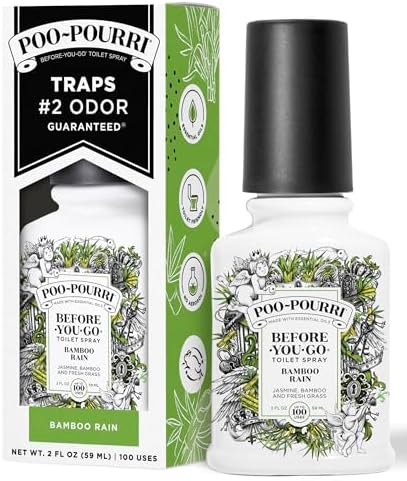 Poo-Pourri Bamboo Rain Toilet Spray 2oz