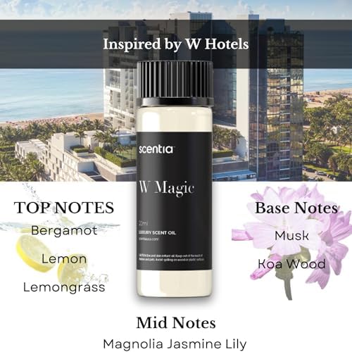 Scentia Hotel Diffuser Oil Set - 3 x 20ml Luxury Fragrance Collection