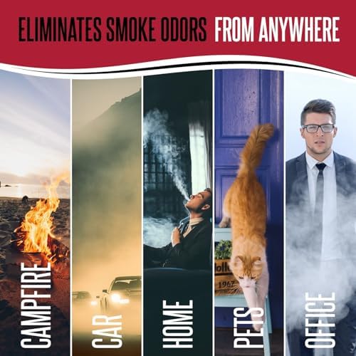 SmokeXtractor Smoke Odor Eliminator 8 oz Pro-Strength Air Freshener