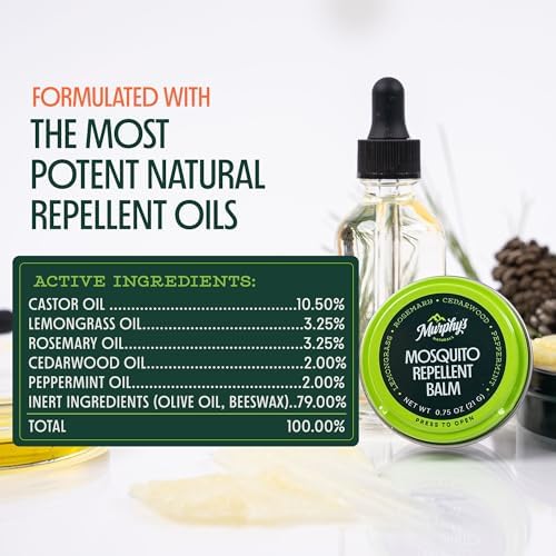 Murphys Naturals Mosquito Balm for Outdoor Use