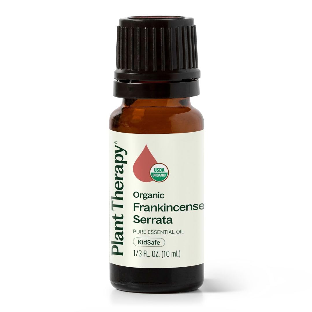 Plant Therapy Organic Frankincense Serrata Essential Oil 10 mL