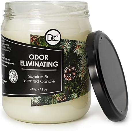 Siberian Fir Odor Eliminating Candle - 80 Hour Burn Time
