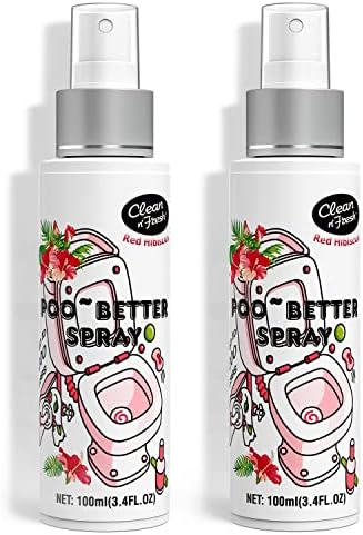 Clean-n-Fresh Toilet Spray 68 Oz Hibiscus Scent 2 Pack
