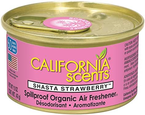 California Scents Spillproof Can Air Freshener 15 oz 12 Pack Shasta Strawberry