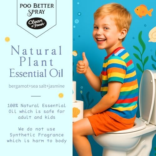 Clean-n-Fresh Toilet Spray with Ocean Mist Scent 68 FlOz